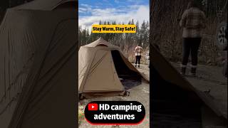 Hot Tenting for beginners Stove Jacks [upl. by Ziladnerb]