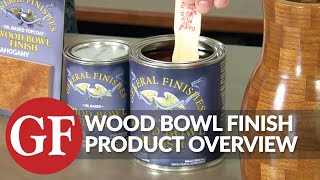 Wood Bowl OilBased Finish Product Overview  General Finishes [upl. by Enihpled71]