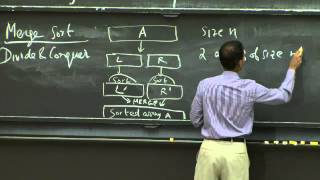 Lecture 3 Insertion Sort Merge Sort [upl. by Sapers584]