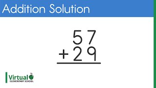 Grade 2 Math Addition Solution [upl. by Pears]