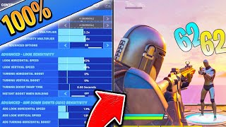 CHANGE This SETTING for PERFECT AIM BEST Fortnite Settings PS4XBOX Fortnite BEST Settings [upl. by Euqirat]