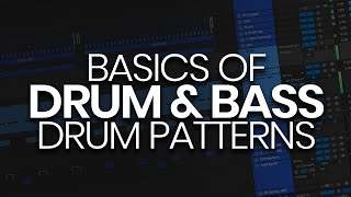 Basics of Drum amp Bass drum patterns [upl. by Anirret]