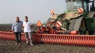 Testimonial  The largest foldable power harrows  HR 8040 R  KUHN [upl. by Natsirhc]