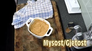 How to make Mysost Norwegian Whey Cheese [upl. by Anelrahc]