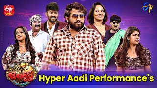 Hyper Aadi amp Sudigaali Sudheer All in One December Month Performances  Jabardasth  ETV Telugu [upl. by Rao]