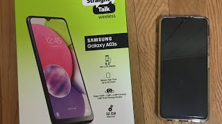 Galaxy A03s Straight Talk [upl. by Okimik]