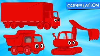 Big Truck Cartoons with Morphle  Animations for Kids  My Magic Pet Morphle [upl. by Erlina]