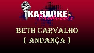 BETH CARVALHO  ANDANÇAS  KARAOKE [upl. by Beth315]