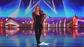 Actuación Lettice Rowbotham en Britains Got Talent subtitulado [upl. by Aryek]