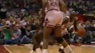 Bulls vs Pistons  1990 Playoffs Game 4 Jordan 42pts [upl. by Chery]