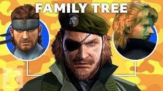 The Metal Gear Solid Family Tree  The Leaderboard [upl. by Eidur595]