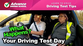 What Happens On Your Driving Test Day  Learn to drive Driving test tips [upl. by Cosmo]