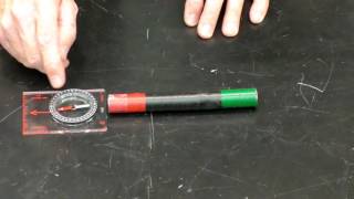 Magnetic Field Demo Bar Magnet [upl. by Yekcin]