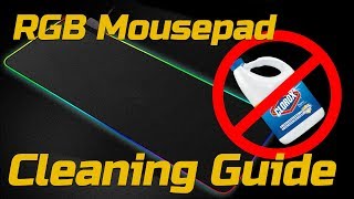 How To Clean an RGB Mousepad [upl. by Flan285]