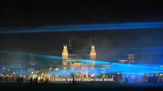 WATERLICHT by Daan Roosegaarde in Museumplein Amsterdam OFFICIAL MOVIE [upl. by Peters295]