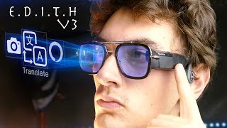 Real EDITH Glasses V3  The Most Advanced Smart Glasses Image Translation Voice Assistant [upl. by Cori]