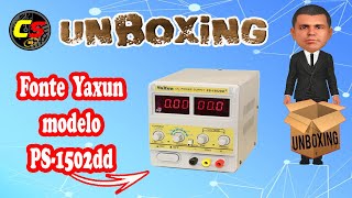 Fonte Yaxun modelo PS1502dd Unboxing [upl. by Weasner146]