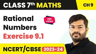 Rational Numbers  Exercise 91  Class 7 Maths Chapter 9 NCERT [upl. by Naharba252]