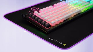 Corsair MM700 RGB Extended Mouse Pad amp Katar Pro XT Review [upl. by Arsi637]