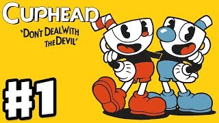 Cuphead  Gameplay Walkthrough Part 1  Dont Deal with the Devil World 1 Bosses PC [upl. by Donal]