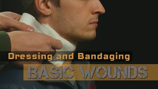 Dressing and Bandaging Bleeding and Wounds [upl. by Eicaj840]