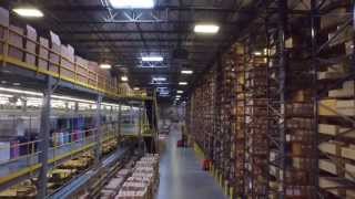 3PL Warehouse Facility Tour  The Apparel Logistics Group [upl. by Alboran]