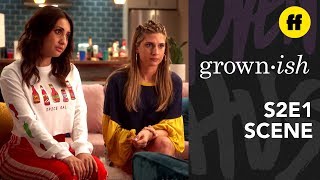 grownish Season 2 Episode 1  Zoey And Lucas quotRomanticquot Reunion  Freeform [upl. by Elocn770]