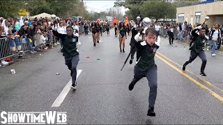 Jeff Davis Marching Band  Mobile MLK Mardi Gras Parade [upl. by Euqinobe]