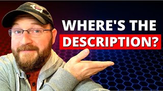 How To View Description On YouTube [upl. by Wilder]