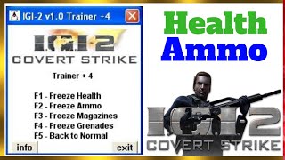 How to Download IGI 2 Trainer  IGI 2 trainer unlimited health and ammo [upl. by Ylrebnik]