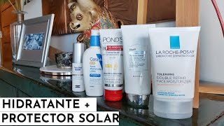 5 PROTECTORES SOLARES  CREMA HIDRATANTES  2EN1 PARA TU RUTINA [upl. by Woolson]