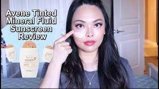 Avene Tinted Mineral Fluid SPF 50 Review Under Makeup Wear Test [upl. by Delfeena]