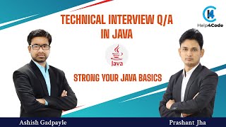 1 Java interview Questions and Answers by Ashish Gadpayle Sir campusinterview javainterview java [upl. by Yentirb335]