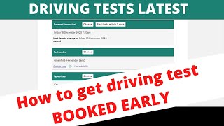 How to book driving test after second lockdown EARLIER [upl. by Erialcyram]