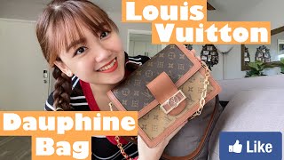 Review Louis Vuitton Dauphine Bag [upl. by Yellat41]