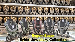 begumbazar latest Victorian jewellery collection  Hyderabad Jewellery Design  imitationjewellery [upl. by Erodaeht]