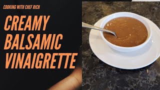 Homemade Balsamic Vinaigrette  CREAMY and DELICIOUS [upl. by Genesa50]