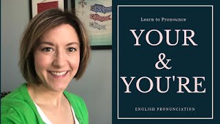 Learn to pronounce YOUR amp YOURE  American English Homophone Pronunciation Lesson learnenglish [upl. by Levine945]