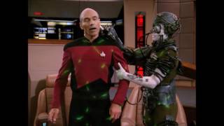 Picard is kidnapped by the Borg  quotStar Trek The Next Generationquot [upl. by Acassej]