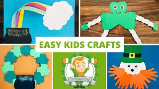 6 Easy Saint Patricks Day crafts for kids [upl. by Geneva]