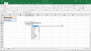 Allow Uppercase Entries Only in Excel [upl. by Ronda]