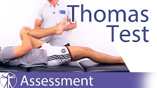 Thomas Test  Iliopsoas Tightness [upl. by Wakefield455]