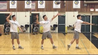 FLOAT Serve  How to SERVE a Volleyball Tutorial part 13 [upl. by Hackett337]