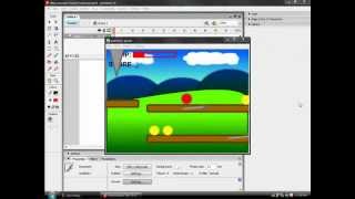 How to make a platform game in flash 8 part 1 [upl. by Cristal]