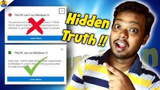 How To Fixed Windows 11 PC Health Check Error  How to Fix This PC cant run Windows 11 [upl. by Durston]