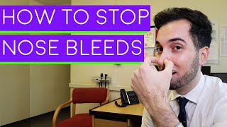 How To Stop A Nosebleed [upl. by Joyan]