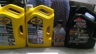 Pennzoil vs AMSOIL vs Castrol vs Valvoline 5W20 Oil Analysis [upl. by Caraviello]