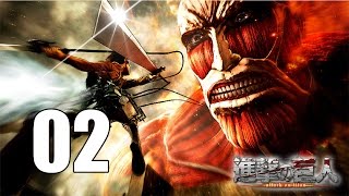 Attack on Titan  Gameplay Walkthrough Part 2 Invasion [upl. by Asseral]