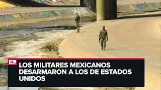 Confusión por altercado entre militares de México y EU [upl. by Moyers]