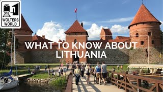 Lithuania  What to Know Before You Visit Lithuania [upl. by Lesak]